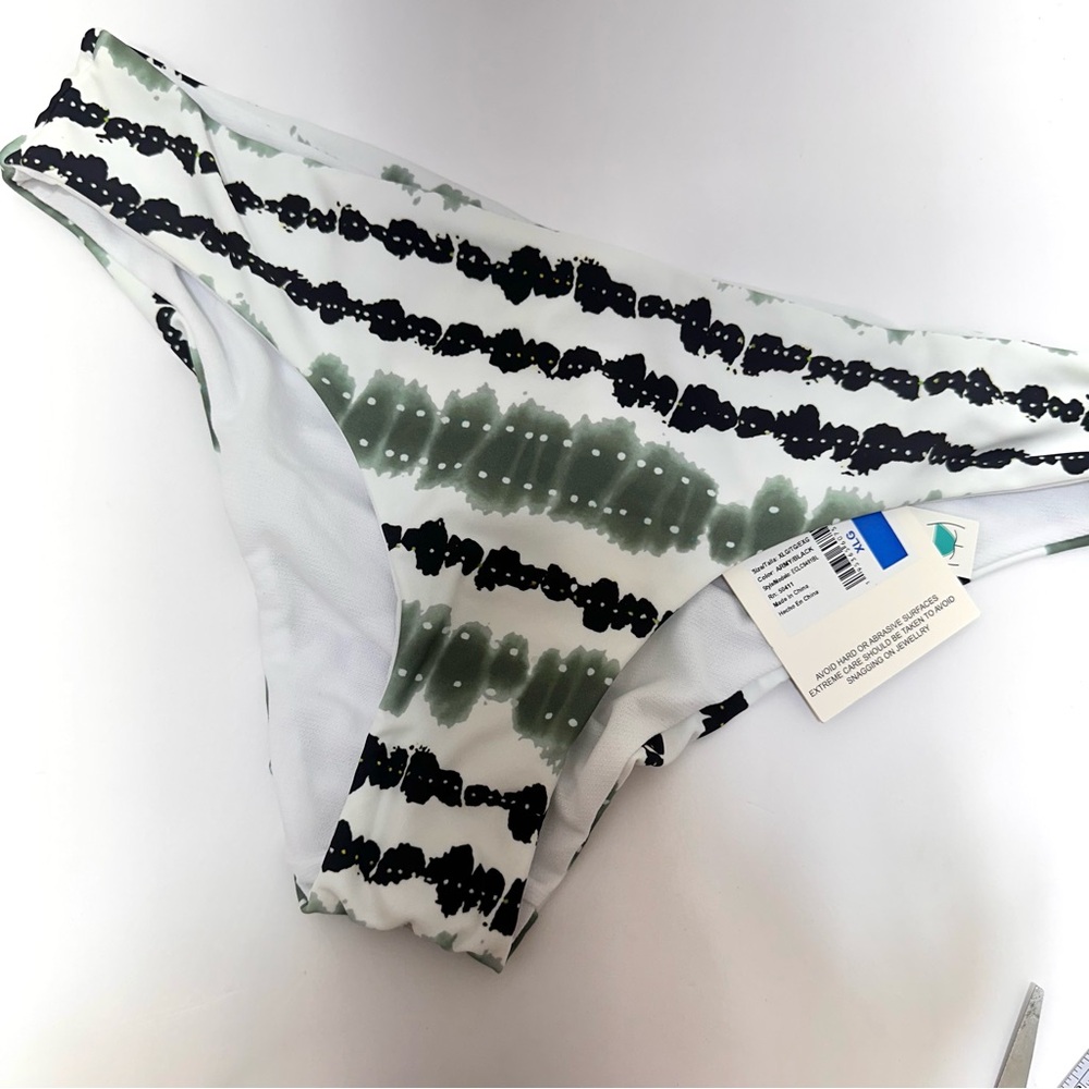 Tie dye bikini bottom
